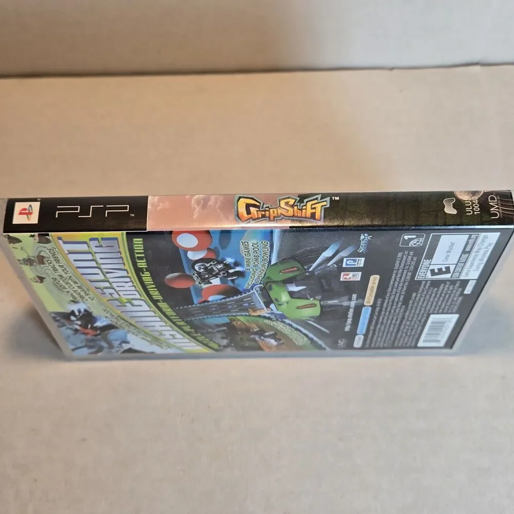 GripShift (Sony PSP) - Complete with Case - Tested & Working Missing Manual